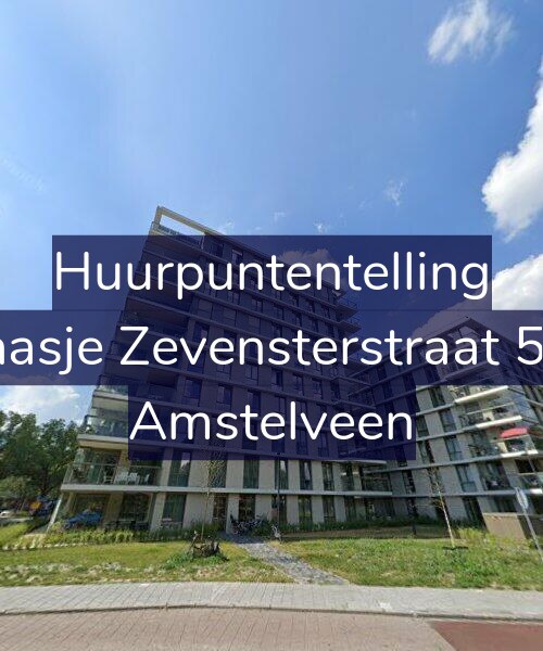 Foto gevel Huurpuntentelling voor Klaasje Zevensterstraat 573, Amstelveen