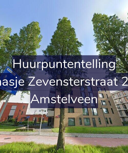 Foto gevel Huurpuntentelling voor Klaasje Zevensterstraat 275, Amstelveen