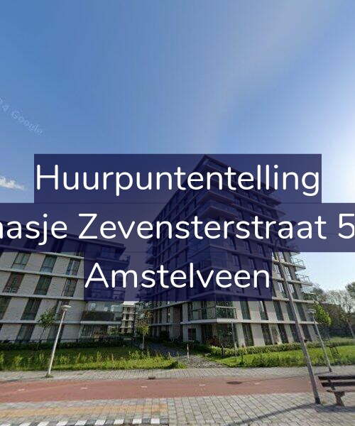 Foto gevel Huurpuntentelling voor Klaasje Zevensterstraat 565, Amstelveen
