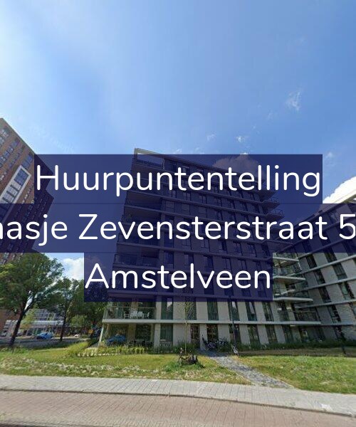 Foto gevel Huurpuntentelling voor Klaasje Zevensterstraat 521, Amstelveen