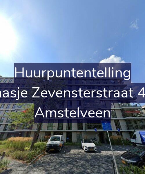 Foto gevel Huurpuntentelling voor Klaasje Zevensterstraat 471, Amstelveen