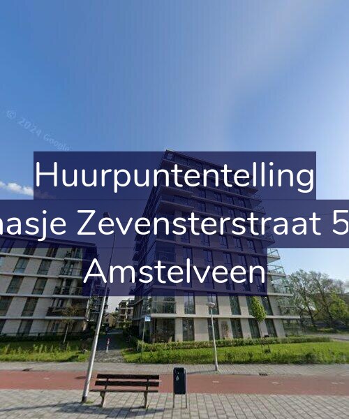 Foto gevel Huurpuntentelling voor Klaasje Zevensterstraat 531, Amstelveen
