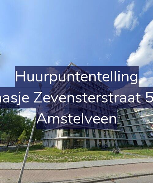 Foto gevel Huurpuntentelling voor Klaasje Zevensterstraat 551, Amstelveen