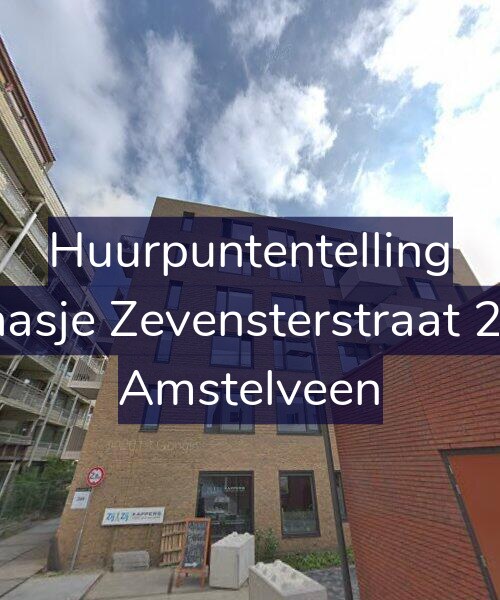 Foto gevel Huurpuntentelling voor Klaasje Zevensterstraat 241, Amstelveen