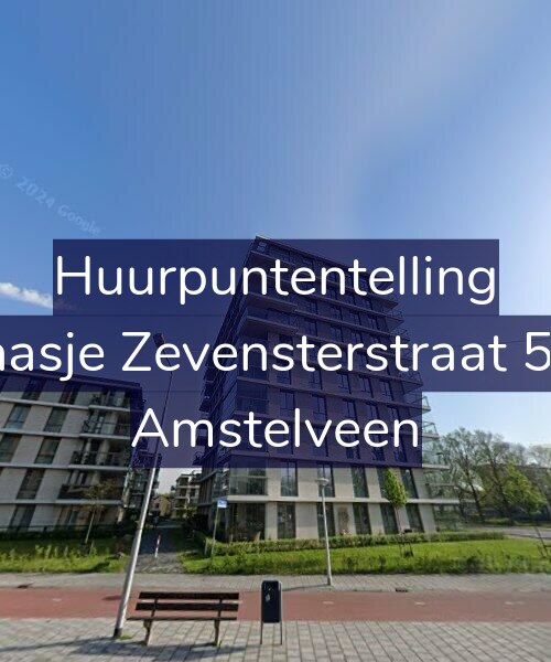 Foto gevel Huurpuntentelling voor Klaasje Zevensterstraat 545, Amstelveen