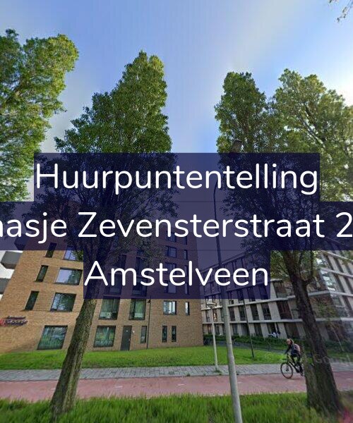 Foto gevel Huurpuntentelling voor Klaasje Zevensterstraat 245, Amstelveen