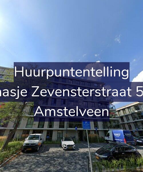 Foto gevel Huurpuntentelling voor Klaasje Zevensterstraat 503, Amstelveen