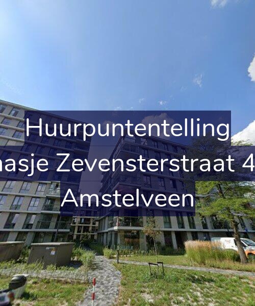 Foto gevel Huurpuntentelling voor Klaasje Zevensterstraat 461, Amstelveen