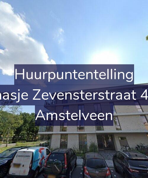 Foto gevel Huurpuntentelling voor Klaasje Zevensterstraat 411, Amstelveen