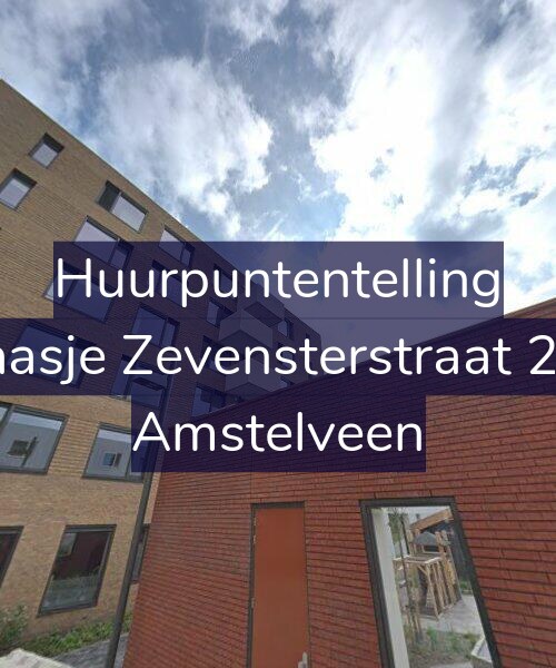 Foto gevel Huurpuntentelling voor Klaasje Zevensterstraat 251, Amstelveen