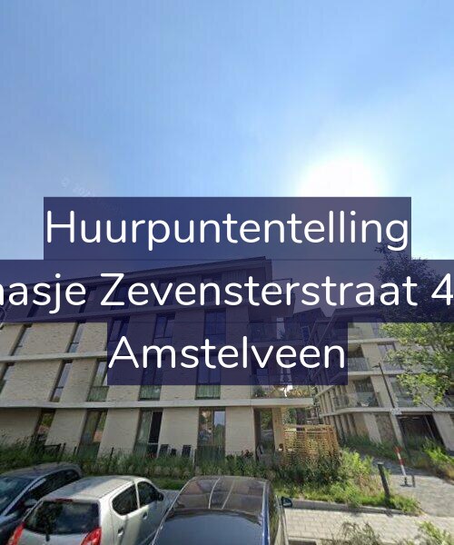 Foto gevel Huurpuntentelling voor Klaasje Zevensterstraat 429, Amstelveen