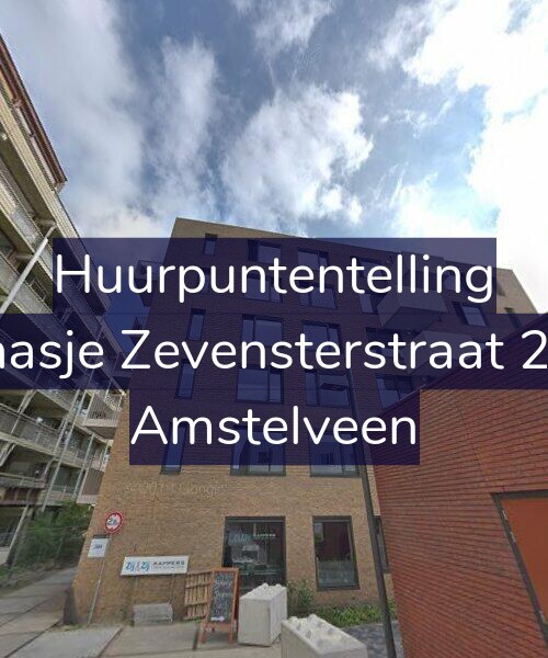 Foto gevel Huurpuntentelling voor Klaasje Zevensterstraat 227, Amstelveen