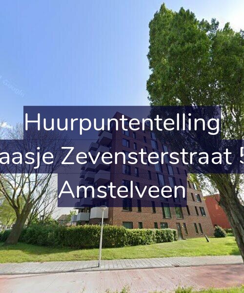 Foto gevel Huurpuntentelling voor Klaasje Zevensterstraat 51, Amstelveen