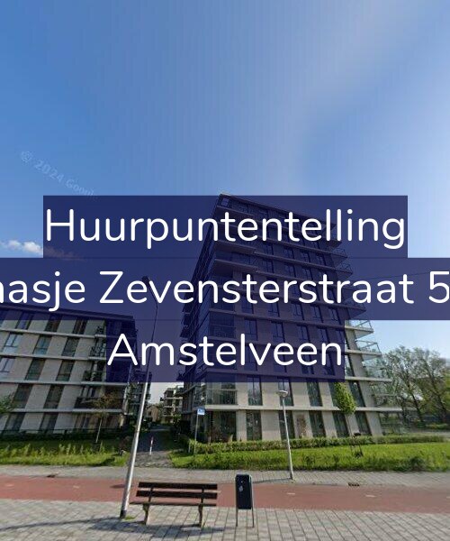 Foto gevel Huurpuntentelling voor Klaasje Zevensterstraat 553, Amstelveen