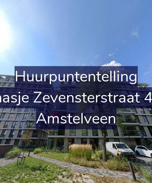 Foto gevel Huurpuntentelling voor Klaasje Zevensterstraat 439, Amstelveen