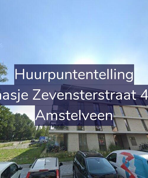 Foto gevel Huurpuntentelling voor Klaasje Zevensterstraat 421, Amstelveen