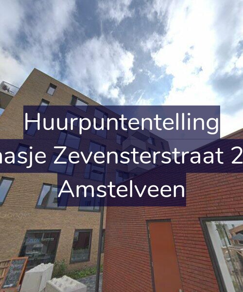 Foto gevel Huurpuntentelling voor Klaasje Zevensterstraat 239, Amstelveen
