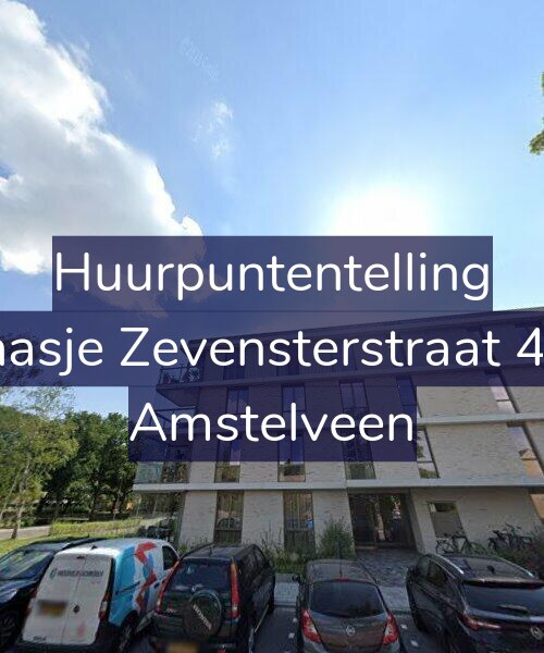 Foto gevel Huurpuntentelling voor Klaasje Zevensterstraat 423, Amstelveen