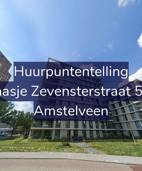 Foto gevel Huurpuntentelling voor Klaasje Zevensterstraat 559, Amstelveen