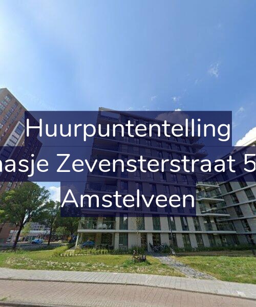 Foto gevel Huurpuntentelling voor Klaasje Zevensterstraat 543, Amstelveen