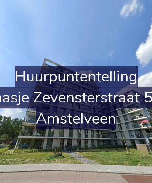 Foto gevel Huurpuntentelling voor Klaasje Zevensterstraat 513, Amstelveen