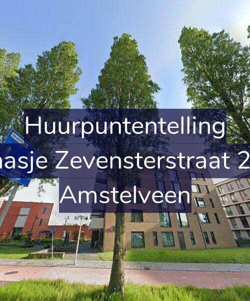 Foto gevel Huurpuntentelling voor Klaasje Zevensterstraat 233, Amstelveen