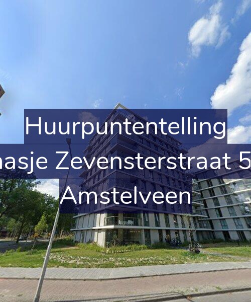 Foto gevel Huurpuntentelling voor Klaasje Zevensterstraat 515, Amstelveen