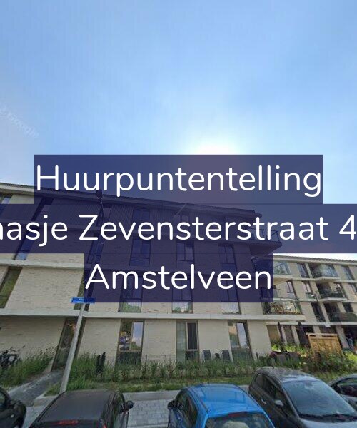 Foto gevel Huurpuntentelling voor Klaasje Zevensterstraat 409, Amstelveen