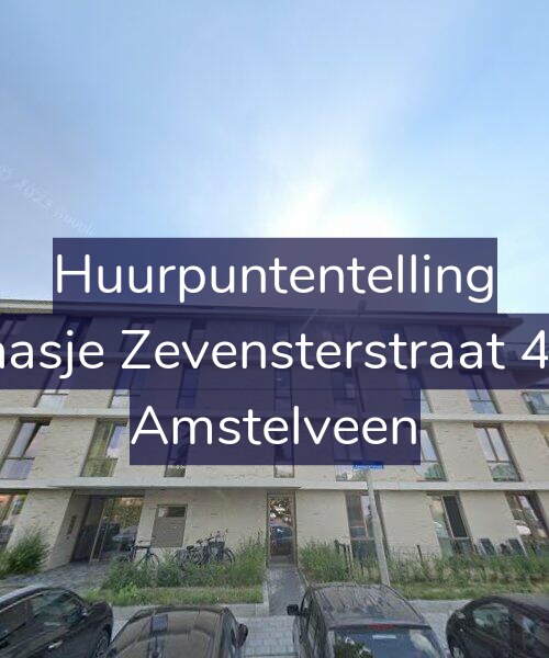 Foto gevel Huurpuntentelling voor Klaasje Zevensterstraat 405, Amstelveen