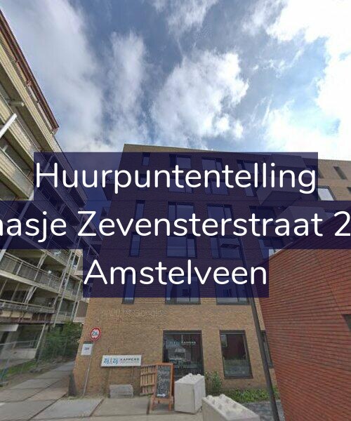 Foto gevel Huurpuntentelling voor Klaasje Zevensterstraat 259, Amstelveen