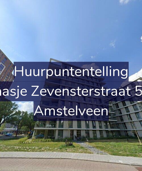 Foto gevel Huurpuntentelling voor Klaasje Zevensterstraat 535, Amstelveen