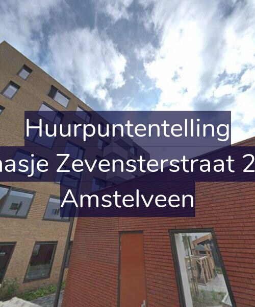 Foto gevel Huurpuntentelling voor Klaasje Zevensterstraat 223, Amstelveen
