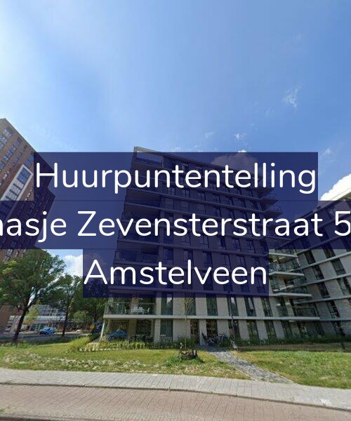 Foto gevel Huurpuntentelling voor Klaasje Zevensterstraat 527, Amstelveen