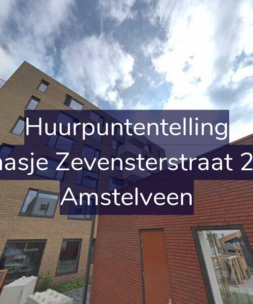 Foto gevel Huurpuntentelling voor Klaasje Zevensterstraat 235, Amstelveen