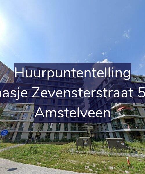 Foto gevel Huurpuntentelling voor Klaasje Zevensterstraat 567, Amstelveen