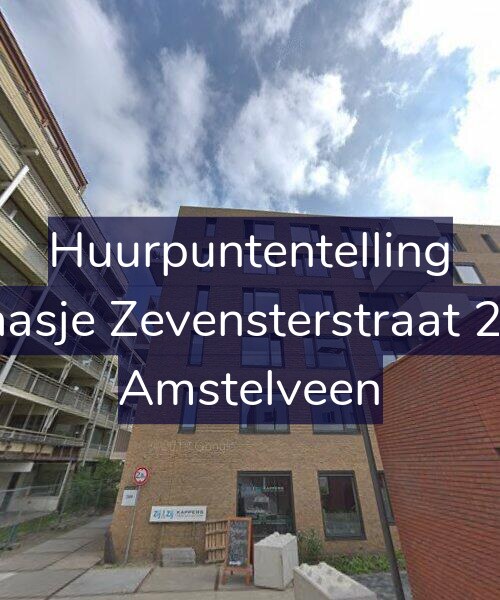 Foto gevel Huurpuntentelling voor Klaasje Zevensterstraat 215, Amstelveen