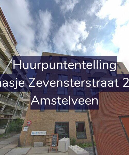 Foto gevel Huurpuntentelling voor Klaasje Zevensterstraat 255, Amstelveen