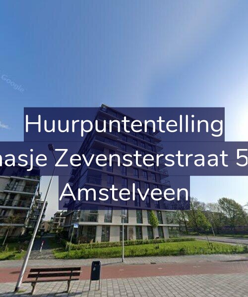 Foto gevel Huurpuntentelling voor Klaasje Zevensterstraat 557, Amstelveen