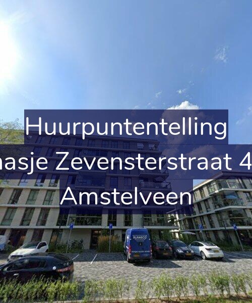 Foto gevel Huurpuntentelling voor Klaasje Zevensterstraat 479, Amstelveen