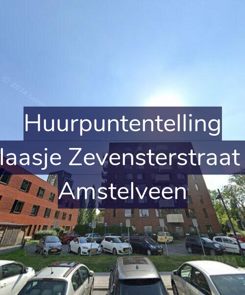 Foto gevel Huurpuntentelling voor Klaasje Zevensterstraat 5, Amstelveen