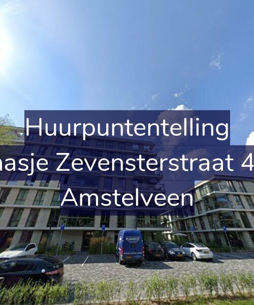 Foto gevel Huurpuntentelling voor Klaasje Zevensterstraat 491, Amstelveen