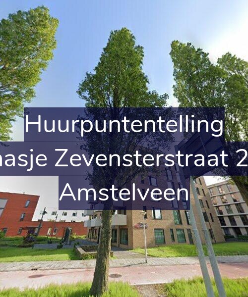 Foto gevel Huurpuntentelling voor Klaasje Zevensterstraat 249, Amstelveen