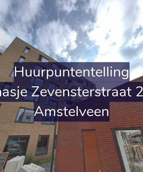 Foto gevel Huurpuntentelling voor Klaasje Zevensterstraat 267, Amstelveen