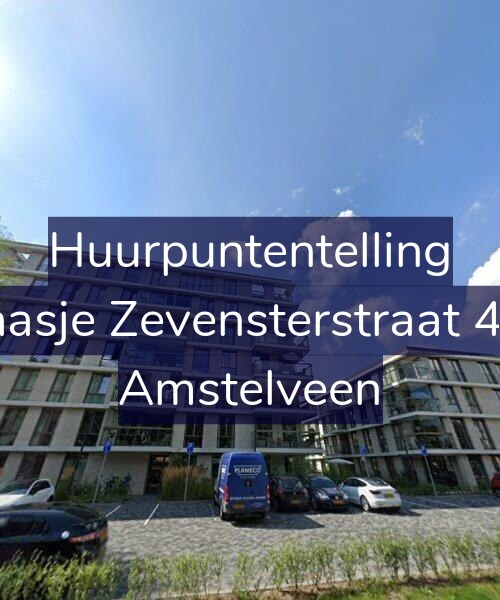 Foto gevel Huurpuntentelling voor Klaasje Zevensterstraat 493, Amstelveen