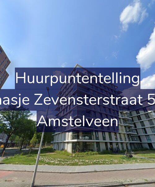 Foto gevel Huurpuntentelling voor Klaasje Zevensterstraat 569, Amstelveen