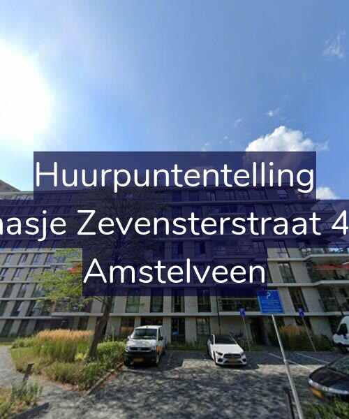 Foto gevel Huurpuntentelling voor Klaasje Zevensterstraat 435, Amstelveen