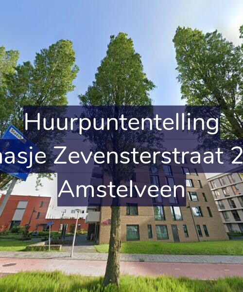 Foto gevel Huurpuntentelling voor Klaasje Zevensterstraat 217, Amstelveen
