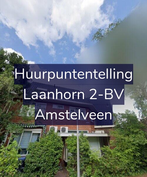 Foto gevel Huurpuntentelling voor Laanhorn 2-BV, Amstelveen