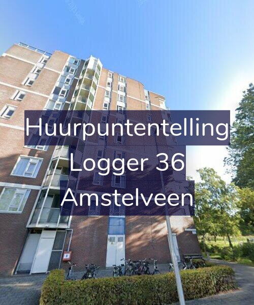 Foto gevel Huurpuntentelling voor Logger 36, Amstelveen