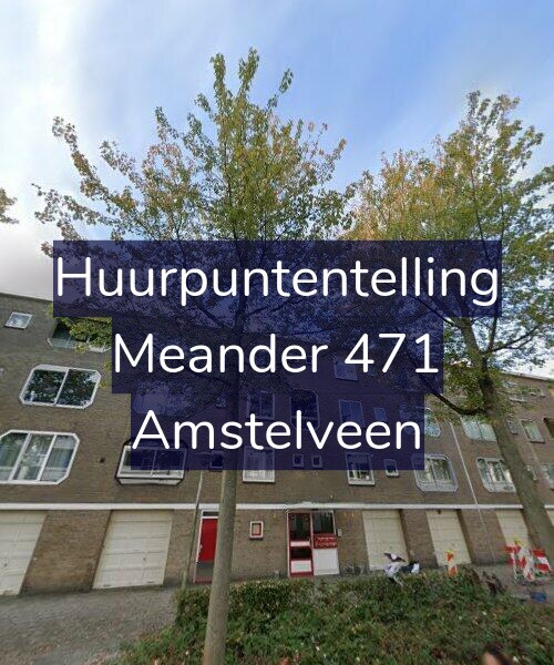 Foto gevel Huurpuntentelling voor Meander 471, Amstelveen
